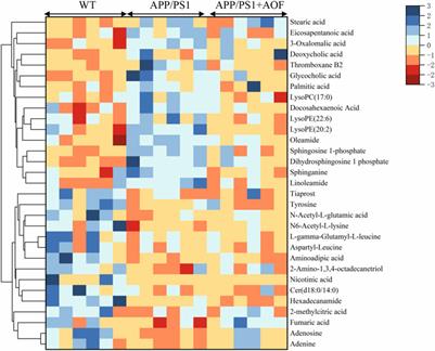 Integrated untargeted and targeted metabolomics to reveal therapeutic effect and mechanism of Alpiniae oxyphyllae fructus on Alzheimer’s disease in APP/PS1 mice